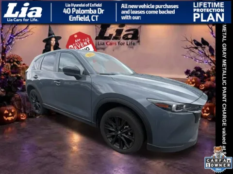Gray 2025 Mazda CX-5 2.5 S Carbon Edition for sale in Enfield, CT