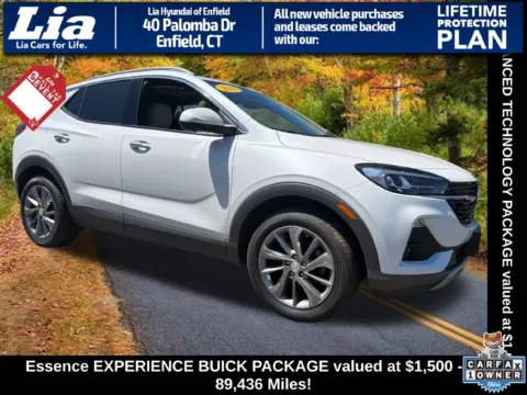 White 2022 Buick Encore GX Essence for sale in Enfield, CT