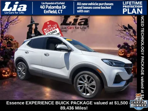 White 2022 Buick Encore GX Essence for sale in Enfield, CT