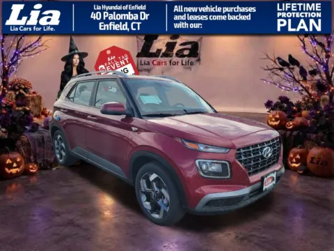 Red 2026 Hyundai Venue SEL for sale in Enfield, CT
