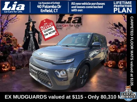 Gray 2020 Kia Soul EX for sale in Enfield, CT