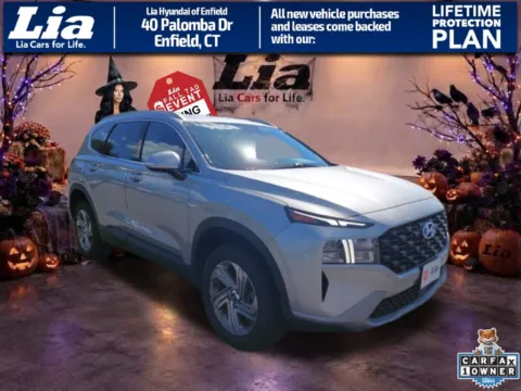 Silver 2023 Hyundai Santa Fe SEL for sale in Enfield, CT
