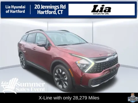 Red 2023 Kia Sportage X-Line for sale in Hartford, CT