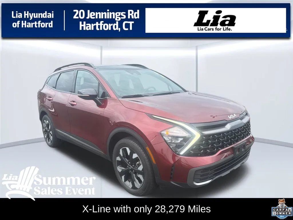 Red 2023 Kia Sportage X-Line for sale in Hartford, CT