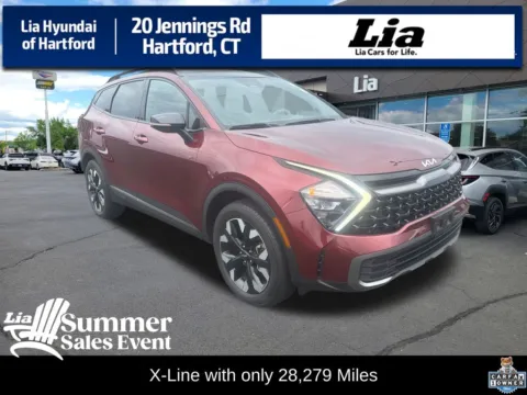 Red 2023 Kia Sportage X-Line for sale in Hartford, CT
