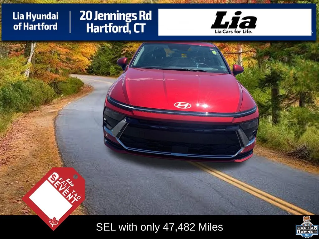 Red 2025 Hyundai Sonata SEL for sale in Hartford, CT