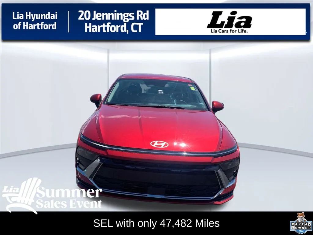 Red 2025 Hyundai Sonata SEL for sale in Hartford, CT