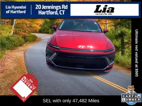 Red 2025 Hyundai Sonata SEL for sale in Hartford, CT