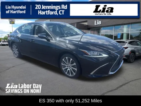 Black 2019 Lexus ES 350 for sale in Hartford, CT