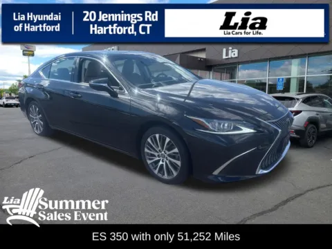 Black 2019 Lexus ES 350 for sale in Hartford, CT