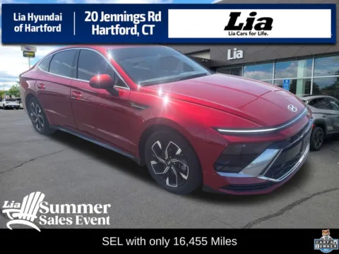 Red 2024 Hyundai Sonata SEL for sale in Hartford, CT
