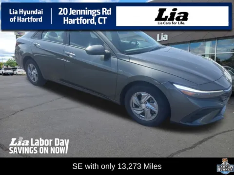 Gray 2024 Hyundai Elantra SE for sale in Hartford, CT
