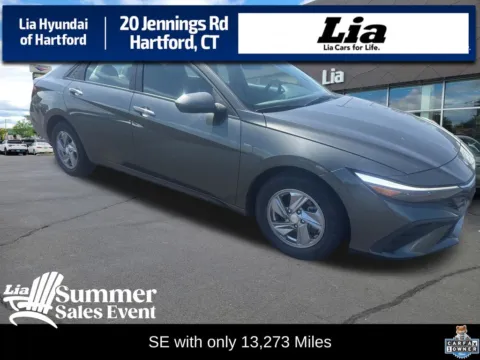 Gray 2024 Hyundai Elantra SE for sale in Hartford, CT