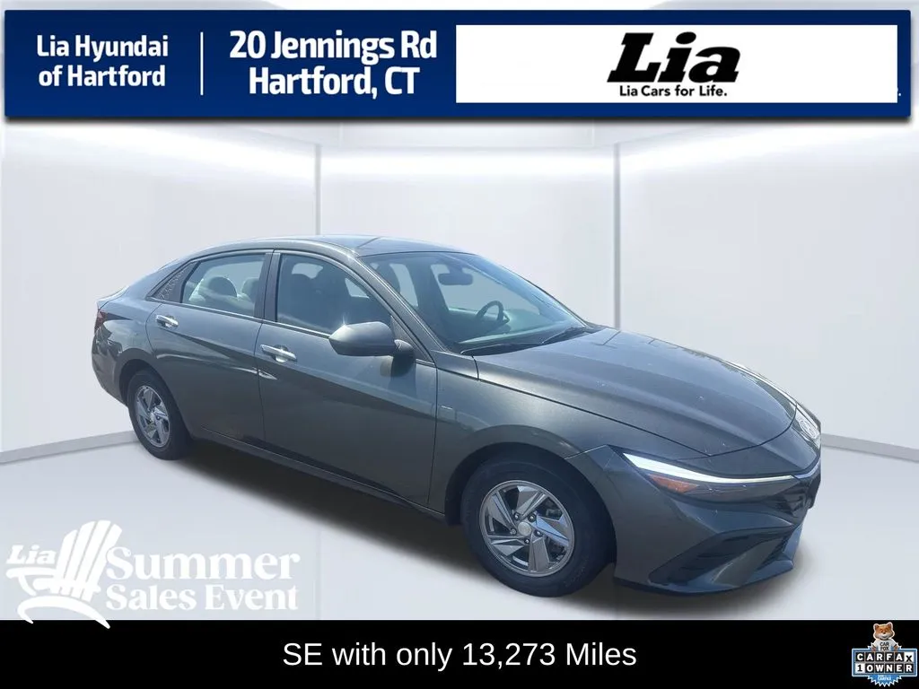 Gray 2024 Hyundai Elantra SE for sale in Hartford, CT