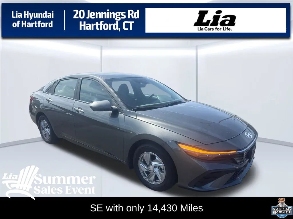 Gray 2025 Hyundai Elantra SE for sale in Hartford, CT