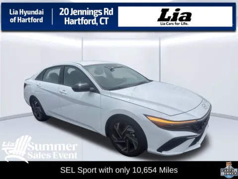 White 2025 Hyundai Elantra SEL Sport for sale in Hartford, CT