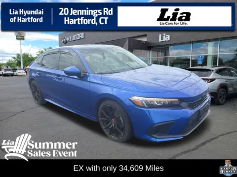 Blue 2023 Honda Civic EX for sale in Hartford, CT