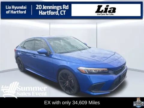Blue 2023 Honda Civic EX for sale in Hartford, CT
