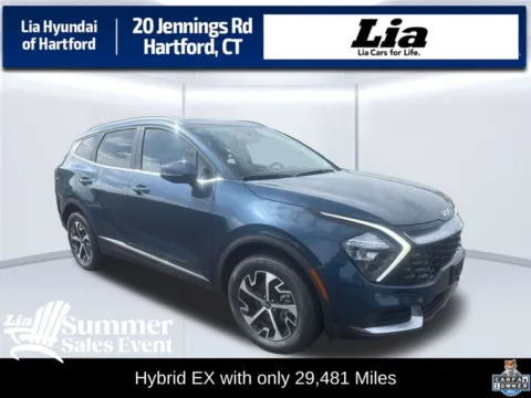 Blue 2023 Kia Sportage Hybrid EX for sale in Hartford, CT
