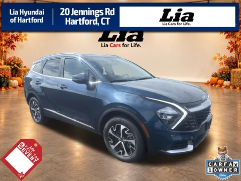 Blue 2023 Kia Sportage Hybrid EX for sale in Hartford, CT