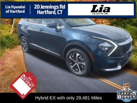 Blue 2023 Kia Sportage Hybrid EX for sale in Hartford, CT