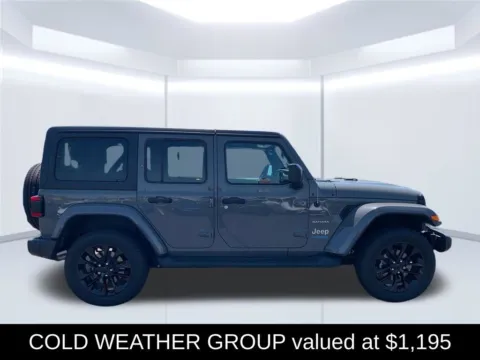 Another view of 2022 Jeep Wrangler Unlimited Sahara 4xe for sale in Hartford, CT at Lia Hyundai of Hartford