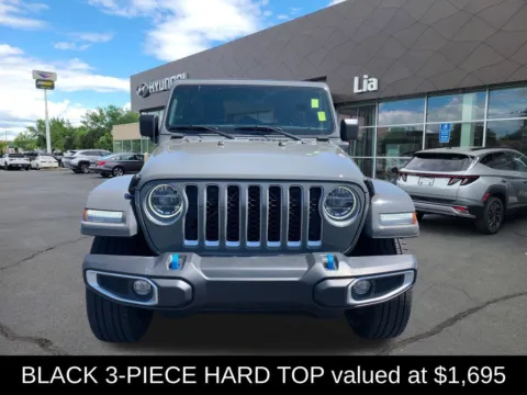 Photos of 2022 Jeep Wrangler Unlimited Sahara 4xe for sale in Hartford, CT at Lia Hyundai of Hartford