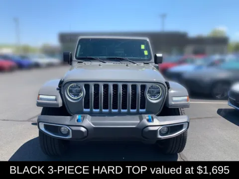 Another view of 2022 Jeep Wrangler Unlimited Sahara 4xe for sale in Hartford, CT at Lia Hyundai of Hartford