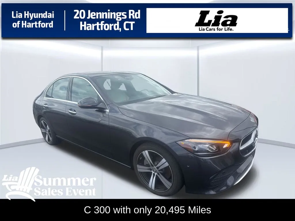 Gray 2024 Mercedes-Benz C-Class C 300 for sale in Hartford, CT