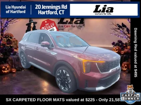 Red 2024 Kia Sorento SX for sale in Hartford, CT