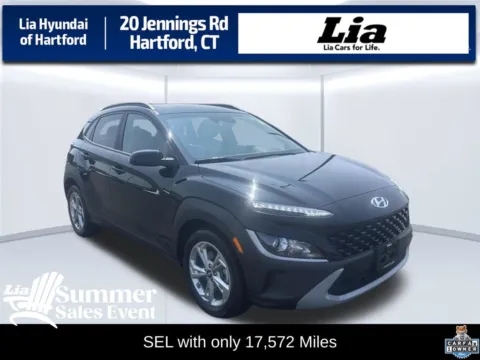 Black 2023 Hyundai Kona SEL for sale in Hartford, CT