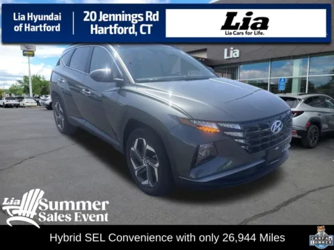 Gray 2024 Hyundai Tucson Hybrid SEL Convenience for sale in Hartford, CT