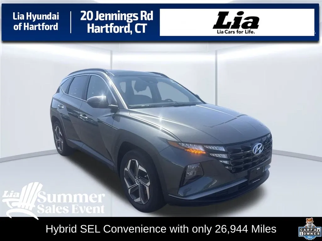 Gray 2024 Hyundai Tucson Hybrid SEL Convenience for sale in Hartford, CT