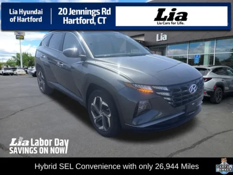 Gray 2024 Hyundai Tucson Hybrid SEL Convenience for sale in Hartford, CT