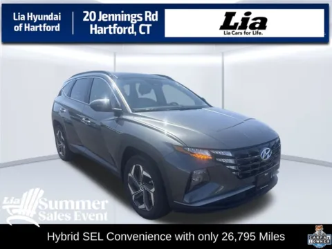 Gray 2024 Hyundai Tucson Hybrid SEL Convenience for sale in Hartford, CT