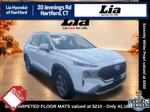 White 2023 Hyundai Santa Fe SEL for sale in Hartford, CT