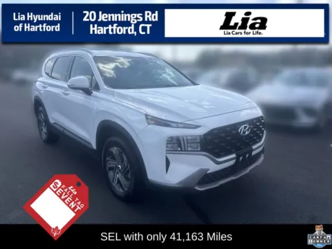 White 2023 Hyundai Santa Fe SEL for sale in Hartford, CT