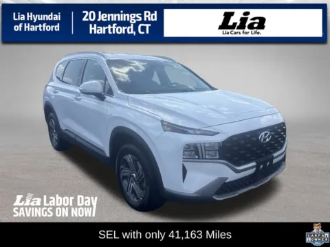 White 2023 Hyundai Santa Fe SEL for sale in Hartford, CT