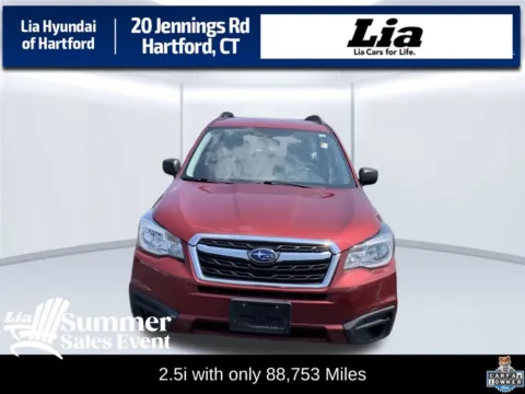 Red 2018 Subaru Forester 2.5i for sale in Hartford, CT