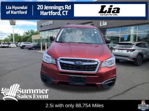 Red 2018 Subaru Forester 2.5i for sale in Hartford, CT