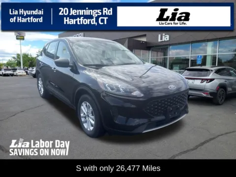 Black 2022 Ford Escape S for sale in Hartford, CT