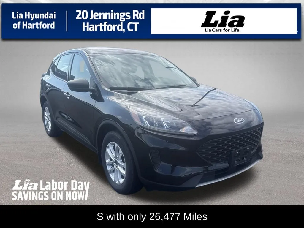 Black 2022 Ford Escape S for sale in Hartford, CT