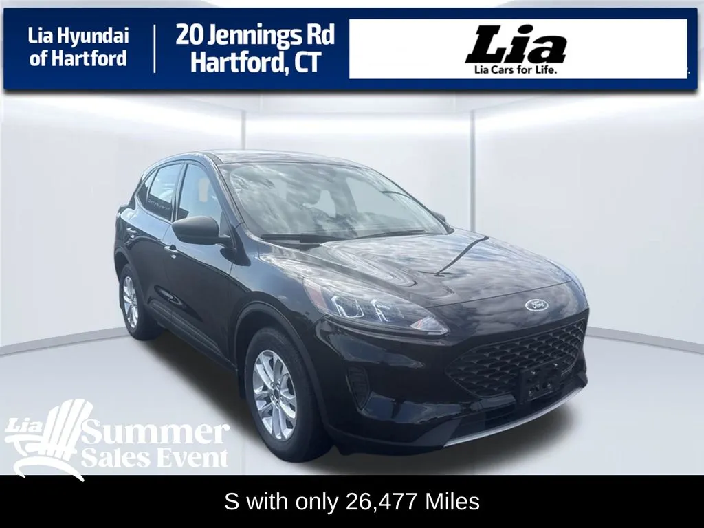 Black 2022 Ford Escape S for sale in Hartford, CT
