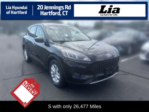 Black 2022 Ford Escape S for sale in Hartford, CT