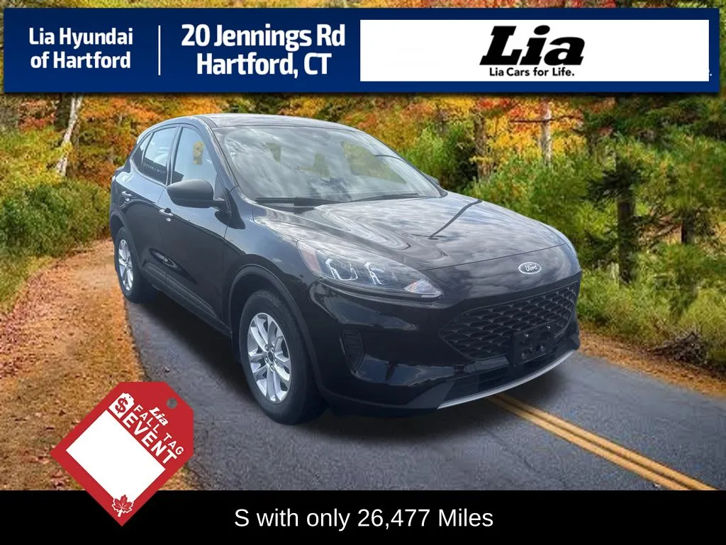 Black 2022 Ford Escape S for sale in Hartford, CT