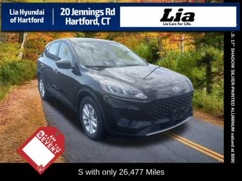 Black 2022 Ford Escape S for sale in Hartford, CT