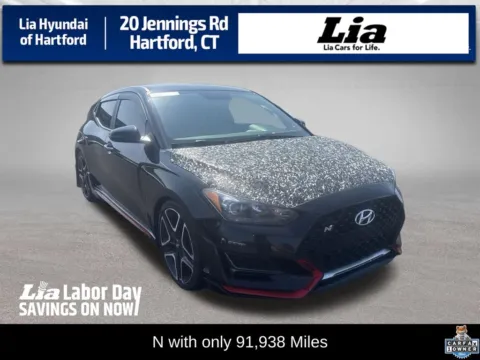 Black 2020 Hyundai Veloster N for sale in Hartford, CT
