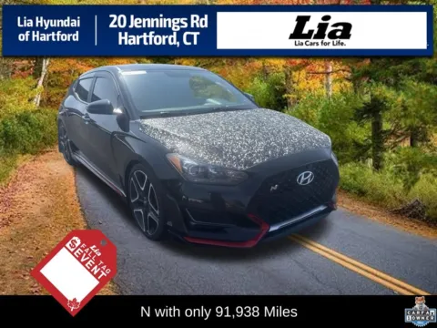 Black 2020 Hyundai Veloster N for sale in Hartford, CT