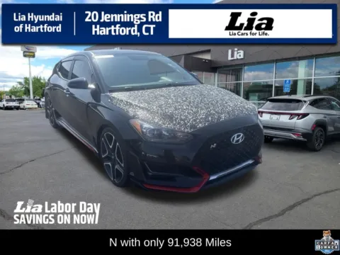 Black 2020 Hyundai Veloster N for sale in Hartford, CT