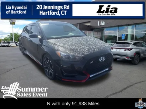 Black 2020 Hyundai Veloster N for sale in Hartford, CT